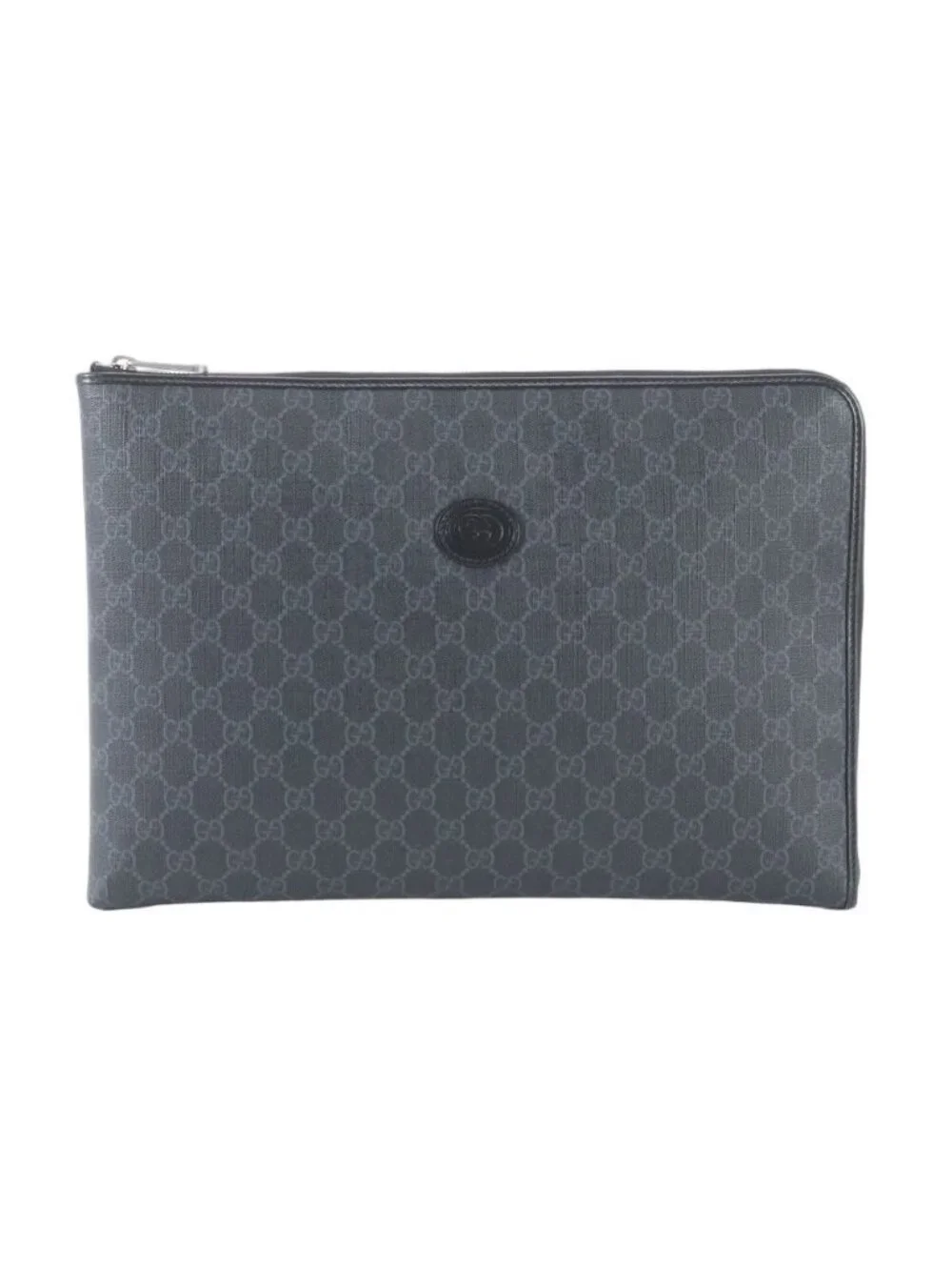 Gucci GG Supreme Leather Clutch Pouch Business